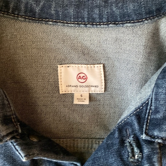 ❤️ AG Denim Jacket Robyn Size Small NWOT - Picture 3 of 11